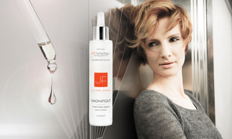 A Revolution in Anti-Aging Haircare: Julien Farel Magnifique Fortifying Hair Serum