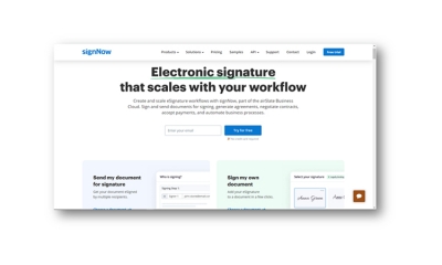 SignNow — Perfect E-signature Solution