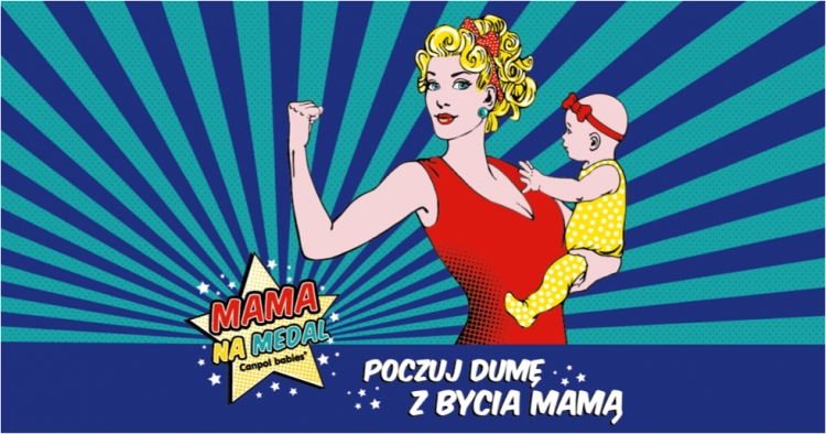 Kampania &quot;Mama na medal&quot; - Canpol babies wspiera młode matki